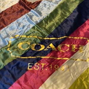 Used excellent condition Coach scarf